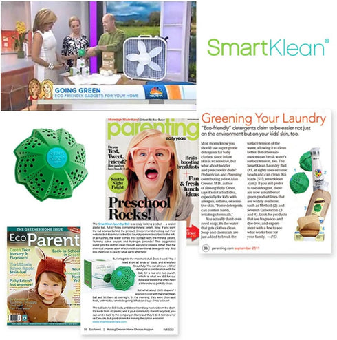 SmartKlean Non-Detergent Laundry Ball, Eco-Friendly, Non Chemical, Natural Alternative Washing Machine Ball