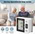 Wrist Accurate Automatic High Blood Pressure Monitor, Portable LCD Screen with Storage Case and Adjustable Cuff