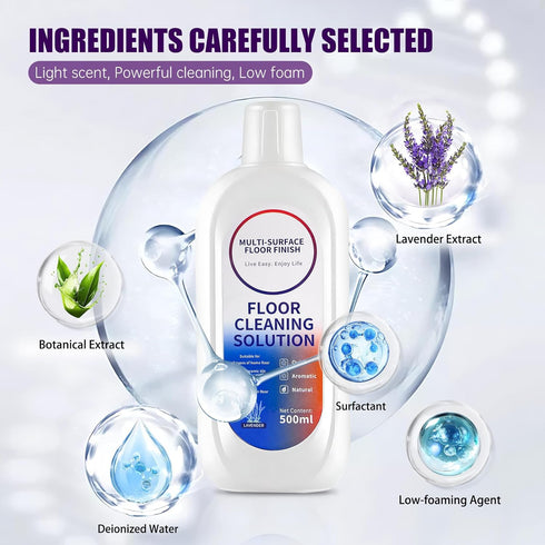 NXPPYY 4 Floor Cleaning Solution Compatible with Tineco iFLOOR Series, All Robot Vacuums & Wireless Wet-Dry Mops