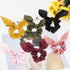 Jaciya Satin Silk Scrunchies - Women's Hair Ties for Ponytails, Thick Hair, No Damage