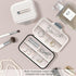 LERAO Case,7 Travel Pill Day Pill Organizer Cute,Travel Medicine Organizer Pill Box,Pastilleros para