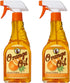 Howard Orange Oil 16 Ounce - Two Bottles, Orange Wood Cleaner, Antique Wood Conditioner