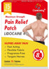 4% Lidocaine Pain Relief Patch, 15 Count Maximum Strength Gel Patches for Back, Knee, Neck & Muscle Soreness