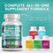 Clean Nutraceuticals St Johns Wort - 90 Caps - 10000mg Rhodiola Rosea, 20000mg Holy Basil, 3000mg Ashwagandha, Mood