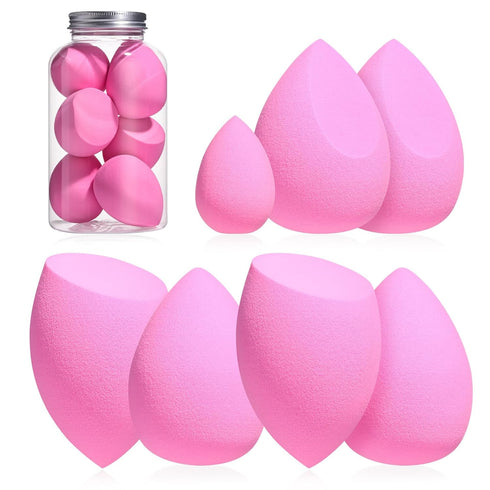 Makeup Sponge Set, BS-MALL Blender Sponges 7 Pcs for Liquid, Cream, Powder, Multi-colored