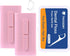 Pink Dental Floss, 2 Pack 10 Count & 50 PCS/Box, Total 70 Picks for Portable Oral Care