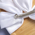 White Hair Bow for Women - 2pcs Large Satin Hair Bows for Hair Clips with Long Tail