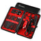 Professional Manicure Pedicure Stainless Set - Erkangsm 18 in 1 Grooming Kit with Nail Clippers, Scissors, Travel Case