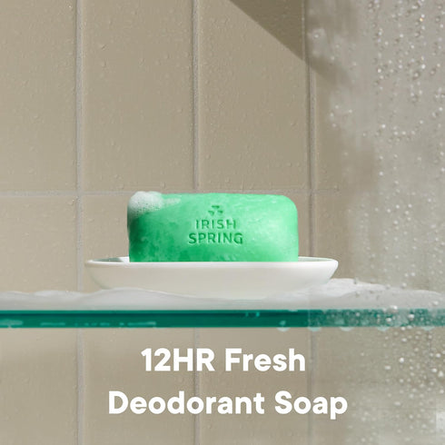 Irish Spring Bar Soap for Men, Original Clean, 3.7 Ounce - 3 Count (Pack of 8), Mild for Skin, Recyclable Carton
