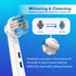 wikimo 4 Pack Toothbrush Heads for Oral B, Professional Electric Toothbrush Replacement Heads Compatible with Oral B