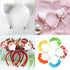 Pack of 26 DIY Satin Covered Fashion Headbands Set, 0.4 Inch/1 Cm Colorful Ribbon Hair Band Craft Headband Set