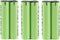 Kastar 3-Pack 2.4V 1000mAh Ni-MH Rechargeable Battery Replacement for Philips Sonicare Toothbrush