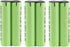 Kastar 3-Pack 2.4V 1000mAh Ni-MH Rechargeable Battery Replacement for Philips Sonicare Toothbrush