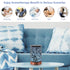 EQUSUPRO Essential Oil Diffuser 150ml, Metal Aromatherapy Oil Diffuser with Auto Shut-Off, 7 Colors for Home Office SPA