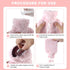 JoanofArc 0.5L Set Hot Water Bottle with Soft Cover, Small Hot Water Bag for Menstrual Pain Relief, Hand Feet Warmer