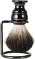 Shave Brush Stand Stainless Steel for Badger Shaving Brushes, Holder Height 2.8inch/7cm, Space Saver