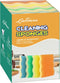 LAUNDRYLUX Scrub Sponge, 4 Pack Dual-Sided Temperature-Responsive Scrubber - Non-Scratch - Multipurpose Dish