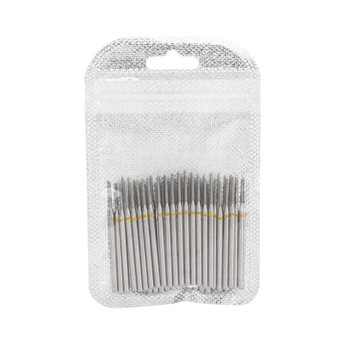 Nail Polishing, 50pcs Nail Drill Bits, Grinding Replacement Accessory for Manicure Tool