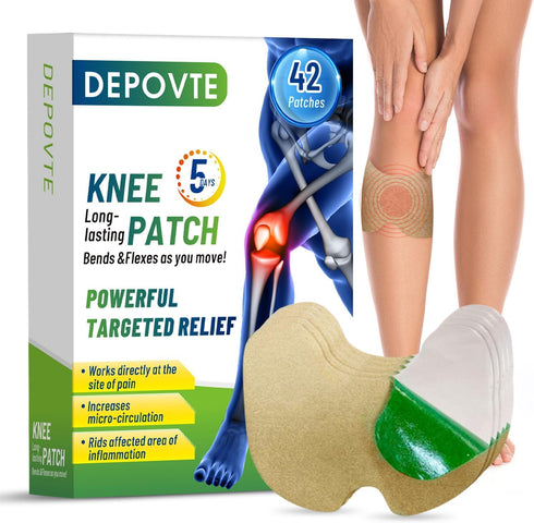 42PCS Knee Patches for Knee Relief, Back, Neck, Shoulder Pain (42)