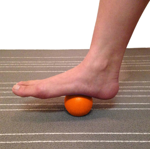 Kieba Massage Lacrosse Balls for Myofascial Release, Trigger Point Therapy, Set of 2 Firm Balls (2 Orange)