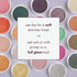 Purple Pearl Loose Mineral Eyeshadow, Organic Talc-Free Sparkly Makeup, Pink & Purple Shimmer Palette