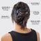 Kitsch Flat Hair Clips - 2pcs Big Flat Claw Clips for Women, Alligator Hair Clips for Thick & Thin Hair