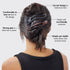 Kitsch Flat Hair Clips - 2pcs Big Flat Claw Clips for Women, Alligator Hair Clips for Thick & Thin Hair