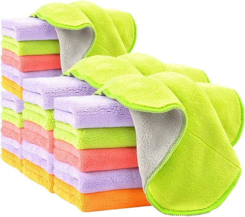 Riverbyland 10 PCS Dish Towels Kitchen Cloth 10 x 10