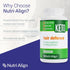 Nutri-Align Hair Defence Biotin Complex | 90 Capsules | 2500mcg Biotin per Capsule | High Strength Hair Growth, Vitamin