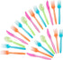 Juvale Rainbow Plastic Silverware Set, Neon Forks, Knives, Spoons (144 Pieces)