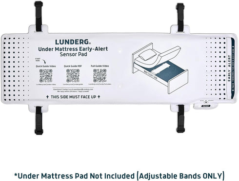Under-Mattress Safety Straps for Bed Alarms