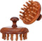 Sibba Wooden Scalp Massager Bamboo Brush Hair Massager Brush for Hair Growth Head