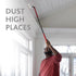 O-Cedar Flex & Catch Heavy Duty Dusting Kit with 3 Disposable Refills, Extendable 3 Ft Handle for Dust Trapping