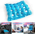 SUNSHINE-MALL Office Chair Cushions - Air Cushion Seat with Vent, Suitable for Office Chair and Wheelchair, Blue