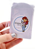 50 Mini White Paper Bags - 4" x 2.5" DIY Craft Supplies, Cutlery Bag for Party Favor