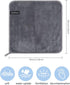 KinHwa Soft Washcloths, Quick Drying Reusable Makeup Remover Cloths, Microfiber Facial Cloths, 6 Pack