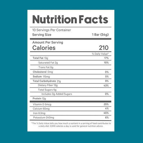 Essential Nutrition Bars by LyfeFuel | Vegan Protein Bar & Low Carb Meal Replacement (Lemon Ginger Tart)