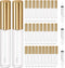 KPX 30 Pcs 10ml Lip Gloss Tube Containers, Clear Pink Lip Oil Tubes, Refillable Lip Balm Bottles for DIY Makeup