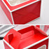 Enorteen 12 Pcs Clear Gift Bags with Transparent Window - Candy Boxes, Tote Paper Bags, and Flower Boxes for Bridal