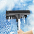 Silicone Window Washer Squeegee Broom - Carpet Cleaning, Car Squeegee, Window Cleaner Head Only