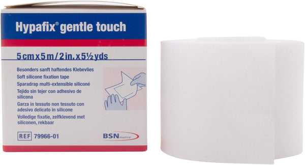 Hypafix Gentle Touch - Soft Silicone Retention Tape for Extremely Fragile and Sensitive