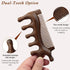Zoolinn Natural Sandalwood Massage Comb Multi-Area Massage for Hair, Head, Face, Neck, and Body, Meridians Tool