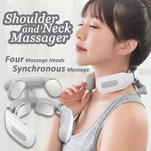 Verticlear Pro 2026 2.0 6 16 Neck Device, Neck Massager with Heat, Upgraded Pulse Technology, Modes Levels