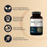 Magnesium Malate 240 Capsules, 1,500mg Per Serving, Chelated for High Absorption, Energy & Nervous Mineral