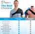 TheraICE Shoulder Ice Pack Wrap, Reusable Cold Therapy Compression for Rotator Cuff & Shoulder Pain Relief