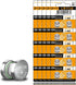 50 Pack LR1130 AG10 Battery 189 389 1.55V Alkaline Button Coin Cell Batteries, Long-Lasting AG10 Watch Battery
