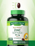 Nature's Truth Zinc 50mg with Vitamin C, 200 Liquid Softgels, Non-GMO & Gluten Free Supplement