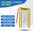 123464 3.7V Lipo Battery 2800mAh Rechargeable Lithium Polymer Pack with JST PH2.0mm Connector for Devices