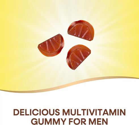 Gummy 75 Gummies (Packaging Nature's Way Alive! Men's Premium Multivitamin, Supports Healthy Heart, Muscle Function*