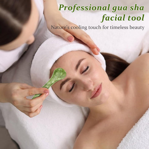Jade Gua Sha Acupressure Pen - Effective Pain Relief Therapy Tool